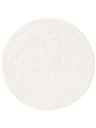 benuta Alfombra pelo largo redonda crema &oslash; 160 redondo