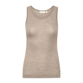 Inwear Top Melange Avena - Tops - Mujer - Marr&oacute;n - S