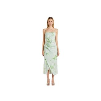 Marella Midi Jurken - Dames - Casual kleedjes - Groen - L - Kleedjes