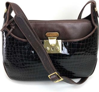 Bally Leather Shoulder Bag (Pre-Owned)