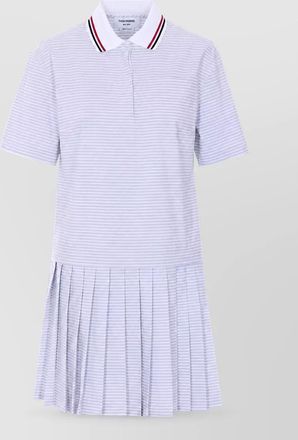 Thom Browne cotton striped polo dress