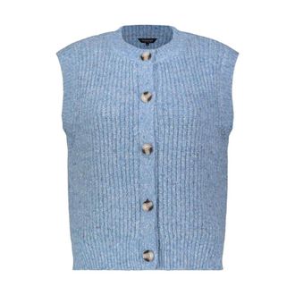 Bloomings Jassen, Dames, Blauw, M, Katoen, Gilet