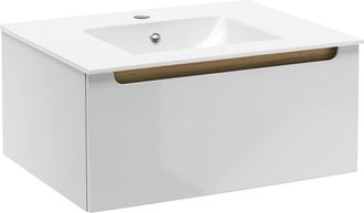 Puma Naturel - Mueble De Ba&ntilde;o Con Lavabo Stilla 60x30x45 Cm, Blanco (stillad06007u1)