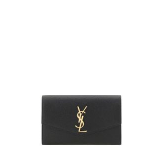 Saint Laurent Dames, Accessoires, Zwart, Maat: ONE Size Leer
