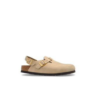 Birkenstock Schoenen Tokio II - Dames - Klompen - Beige - 36 EU - Su&egrave;de - Schoenen