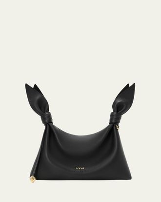 Loewe Scarf Mini Knotted Leather Shoulder Bag