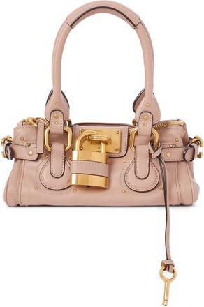 Chlo&eacute; Small Paddington In Grained Leather Bags