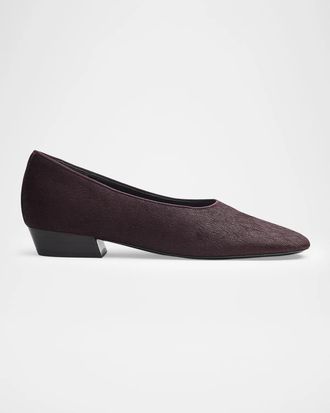 Rag & Bone 55mm Poppi Calf Hair Ballerina Flats