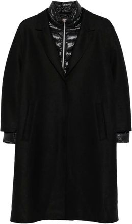 Herno Cappotto con fodera rimovibile - Nero