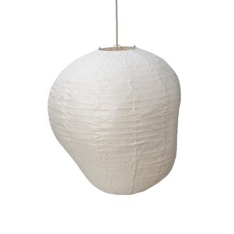 Ferm Living Kurbis Lampenschirm, H 60 x &Oslash; 57 cm, natur