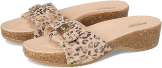 Dr. Scholls Original Flex Slide Sandals Womens Sandals Black/Brown : 7.5 M, Leather/Suede