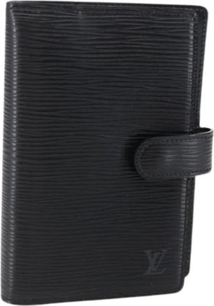 Louis Vuitton Pre-owned Accessories, female, Black, Size: ONE SIZE Pre-owned Day Planner Cover