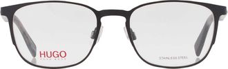 HUGO BOSS Demo Rectangular Mens Eyeglasses HG 0304 0003 53