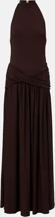 Bananhot Zoya halterneck maxi dress