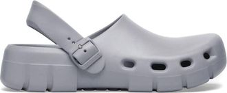 Birkenstock Womens Birki Flow Eva Clog In Stone Coin
