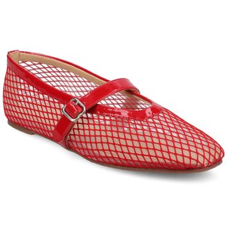 Journee Collection Women & apos;s Casha Mesh Dress Flats