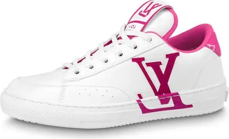Louis Vuitton (WMNS) LOUIS VUITTON Charlie Sneakers White Fuchsia 1AAVZM
