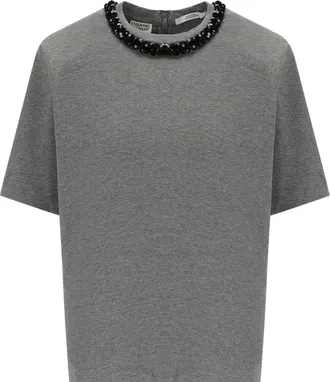 Essentiel T-SHIRT KARDINAL GRIGIA ESSENTIEL ANTWERP