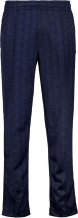 Lacoste Felpa con Monogramma Jacquard - - Trousers - Uomo - Blu - L