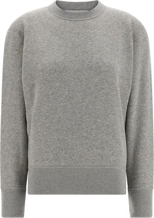 Darkpark Felpa girocollo con polsini - Grigio