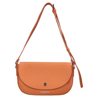 Lancaster Flap Schoudertas - Dames - Schoudertassen - Oranje - ONE Size - Leer - Tassen