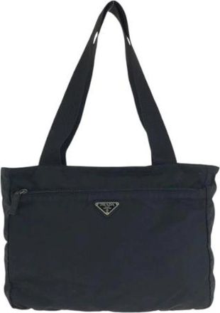 Prada Pre-owned Nylon prada-bags - Dames - Vintage Shopper - Zwart - ONE Size - Nylon - Vintage