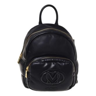 Love Moschino Dames, Tassen, Zwart, Maat: ONE Size Leer