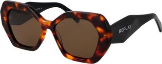 Replay Multicolor Acetate Womens Sunglasses