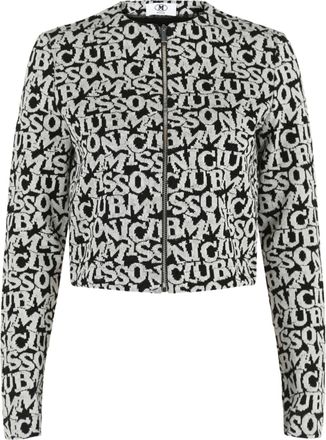 M Missoni Logo Patterned Jacket