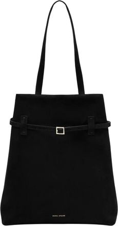 Manu Atelier Dames, Tassen, Zwart, Maat: ONE Size Su&egrave;de