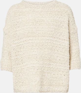 Max Mara Pullover Arda in misto cotone