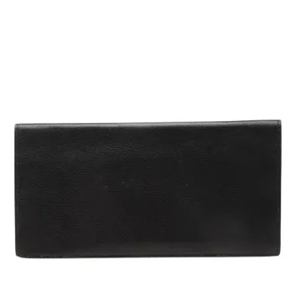 Herm&egrave;s Pre-owned Hermes Leather Bifold Passport Holder Mens A3KLY8SPL3FL74AC
