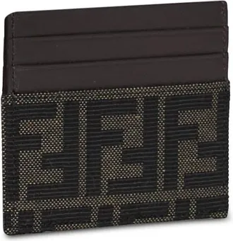 Fendi FF Jacquard Card Case - Black