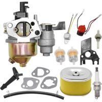 OEM Carburador De Repuesto Para Motores Honda Gx160: Gx120, Gx140, Gx168f De 5.5 Hp Y Gx200 De 6.5 Hp, Con Junta De Repuesto 16100-zh8-w61 16100-zh7-w51