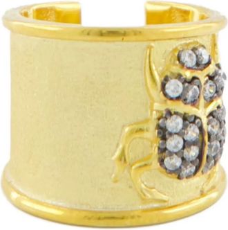 Begum Khan Ear cuff con decorazione - Oro
