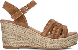 Notre-V Schoenen, Dames, Bruin, 40 EU, Su&egrave;de, Bruine Sleehak Sandalen