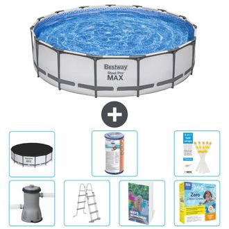 Bestway Piscina Bestway Steel Pro Max Redonda - 457x122 Cm - 8-piezas S572