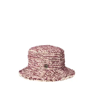 Maison Michel Accessoires, Dames, Veelkleurig, S, Tweed, Maison Michel pet