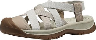 Keen Whisper Lattice Sandals Womens Shoes Plaza Taupe/Silver Birch : 5.5 B - Medium, Synthetic