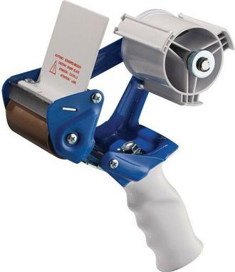 OEM Dispensador Manual Profesional K75b Metal Azul / Blanco Para Cinta Ancho 75mm