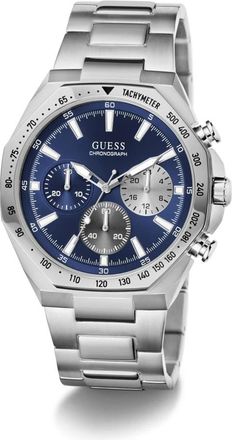 Guess Gw1122G1 Chronograaf - Heren - Accessoires - Grijs - Maat: ONE Size