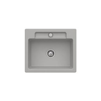 Villeroy & Boch Villeroy&boch - Fregadero De 1 Cubeta Villeroy Et Boch Siluet 60 S Fossile Ceramicplus