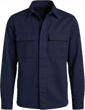 Harmont & Blaine Light Jacket - Heren - Zomerjassen - Blauw - XL - Katoen - Jassen