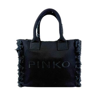 Pinko Beach Shopper - Dames - Shoppers - Zwart - ONE Size - Tassen