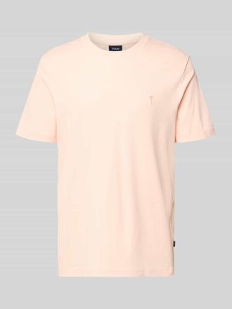 Joop T-Shirt mit Logo-Stitching Modell Priamo in Apricot, Gr&ouml;&szlig;e XXXL