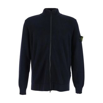 Stone Island Heren, Truien, Blauw, Maat: M Wol