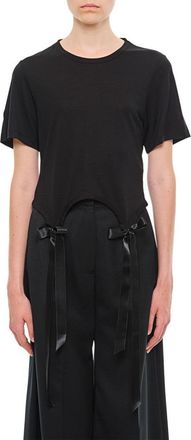 Simone Rocha Easy T-Shirt W/ Bow Tails