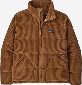 Patagonia Hochwertige Steppjacke mit Stehkragen aus Cord