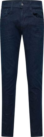 Replay Mens Anbass Slim-Fit Jeans in Blue Cotton - Size 32W/32L