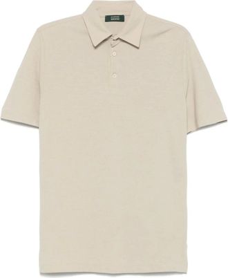 Zanone Heren, Tops, Beige, Maat: XL